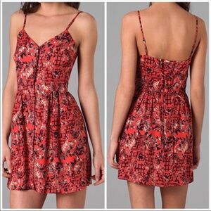 DOLCE VITA URBAN OUTFITTERS Cassia Spaghetti Strap Dress XS